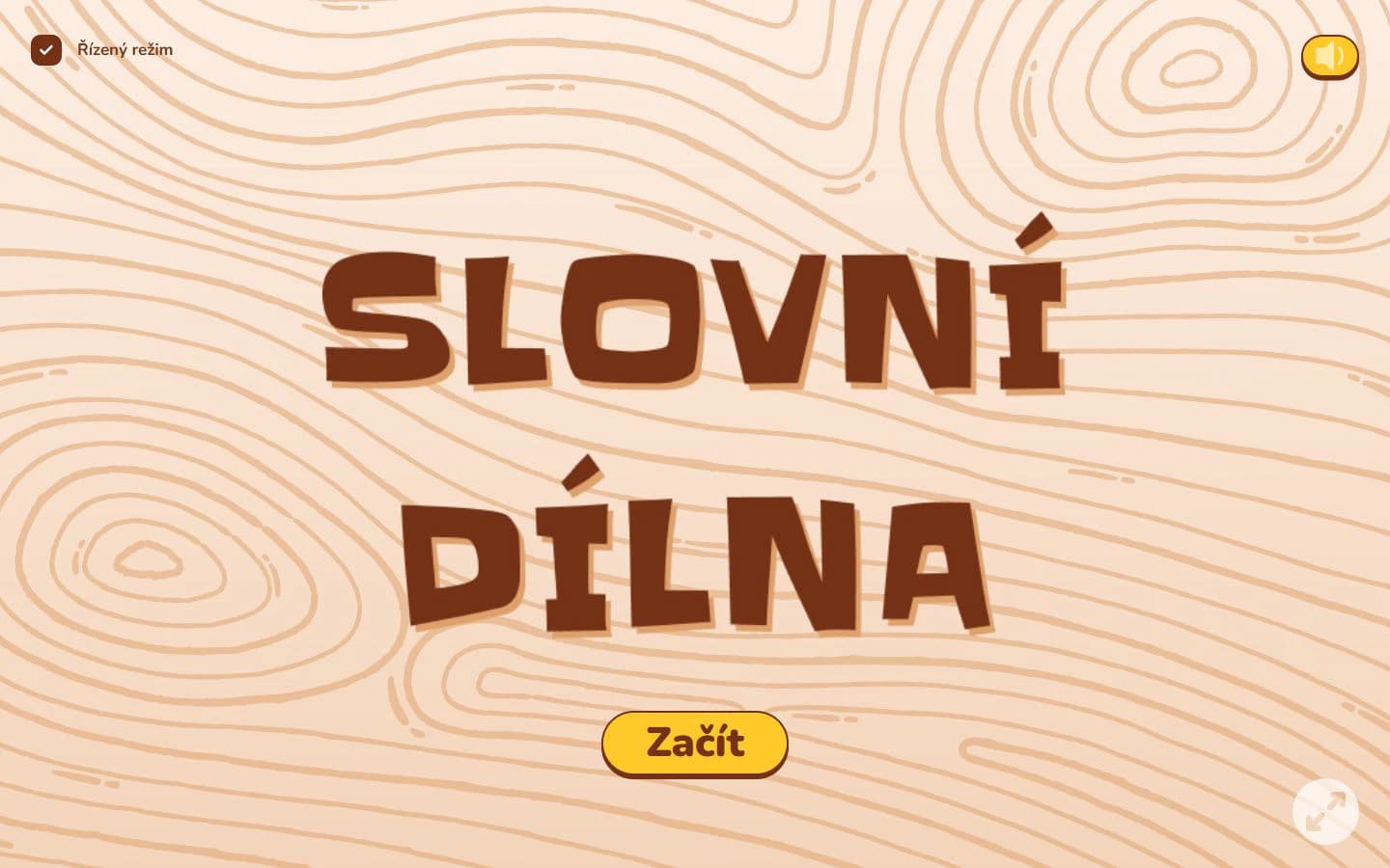 Slovní dílna live gameplay capture