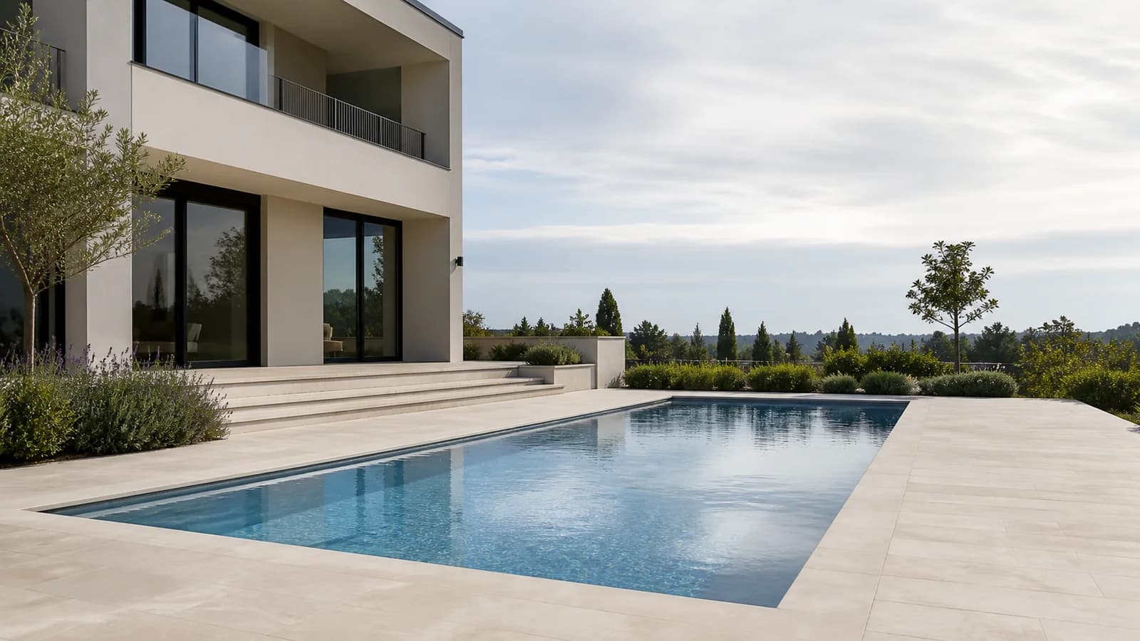 Generated presentation environment for a residential pool configuration journey