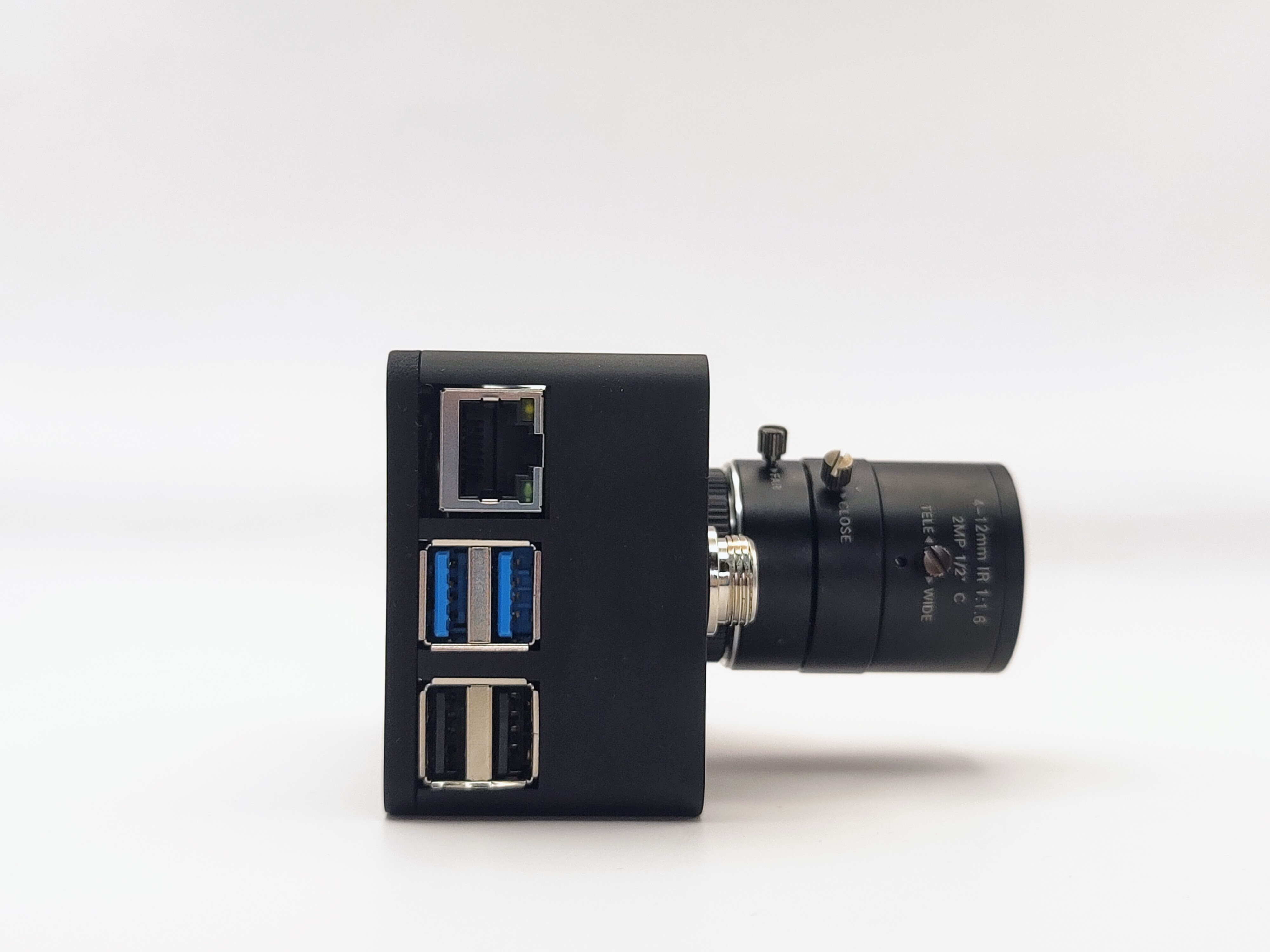 Exploded view of camera