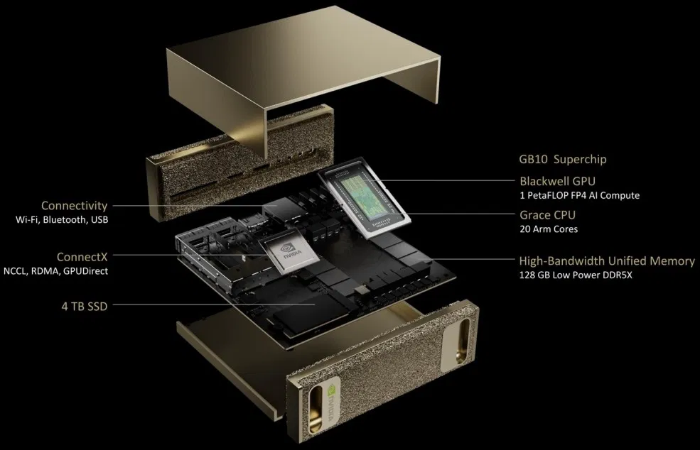 NVIDIA DGX Spark unit